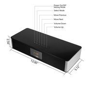 Mini Home System Stereo Super Bass Big Power HIFI Wireless Bluetooth Speaker USB AUX TF FM Radio Subwoofer Loudspeakers... N5