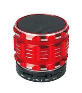 NAXA Electronics NAS-3060 RED Portable Wireless Sound System with Bluetooth (Red)