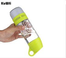 KuWFi Outdoor Sport water Bottle Bluetooth speaker 2 in 1 400ml Bottle Portable 10m Wireless Bluetooth 4.0 Speaker... N3