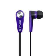 Elegant Fashion Design Wire Earphone In Ear Headphone For iPhone Color Purple