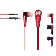 Elegant Fashion Design Wire Earphone In Ear Headphone For iPhone Color Purple N3