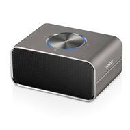 Dolcer 32-Hour Playtime Aluminium Stereo Bluetooth Speaker with Powerful Bass 5200mAh Powerbank Shows Battery...
