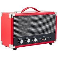 GPO Westwood 25 Watt Bluetooth Speaker with Subwoofer, RCA and Aux input - Vintage Brown N11