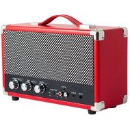 GPO Westwood 25 Watt Bluetooth Speaker with Subwoofer, RCA and Aux input - Vintage Brown N12