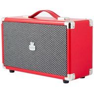 GPO Westwood 25 Watt Bluetooth Speaker with Subwoofer, RCA and Aux input - Vintage Brown N14