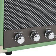 GPO Westwood 25 Watt Bluetooth Speaker with Subwoofer, RCA and Aux input - Vintage Brown N31