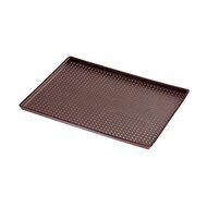 Lekue Micro Perforated Baking Rectangular Pizza Mat, Brown