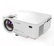 Pico Projector, SJY HD 170" Mini LCD LED 800x480P Entertainment Multimedia Video Projector Zoom Adjust Mute Fans... N12