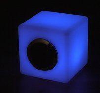 Light-Show, New Age Luminous Cube, Bluetooth LED Light Pulsing Speaker N2