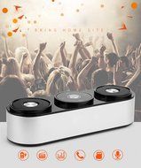 PowerLead Pspe PSP007 10W Portable Wireless Speakers Bluetooth Speakers Computer Speaker with Enhanced Bass Resonator N6