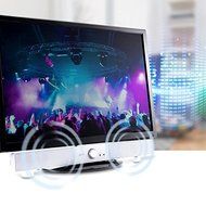 iRiver IBS400 2CH Bluetooth Speaker, Sound bar, 4 Units 4-Way Speaker in White N2