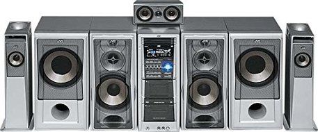 JVC DXT-9 1000-WATT 5.1 CHANNEL HOME THEATER SYSTEM WITH 5-DISC CHANGER (JVC