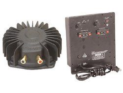 Home Theater Bass Shaker System for One Seat- One Aura Pro bass shaker with subwoofer amplifier