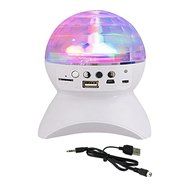 AENMIL Color Changing Wireless Bluetooth Speaker, Rotating Magic Effect Disco Ball Speaker for Tablet iPad iPhone... N7