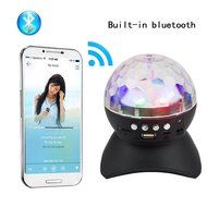 AENMIL Color Changing Wireless Bluetooth Speaker, Rotating Magic Effect Disco Ball Speaker for Tablet iPad iPhone... N21