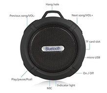 Portable Wireless Stereo Speaker for Shower/Outdoor, Compatible for iPhone/ IPad and Android Series with Built-in... N3