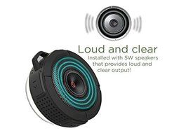Portable Wireless Stereo Speaker for Shower/Outdoor, Compatible for iPhone/ IPad and Android Series with Built-in... N6
