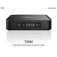 2016 Amlogic S905 cpu 5-Core gpu Android 5.1 OS 1GB DDR3 ram 8GB emmc rom t95m set top box Android tv box N6