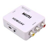 Tendak 1080P HDMI to AV 3RCA CVBs Composite Video Audio Converter Adapter Supporting PAL/NTSC with USB Charge...