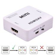Tendak 1080P HDMI to AV 3RCA CVBs Composite Video Audio Converter Adapter Supporting PAL/NTSC with USB Charge... N2