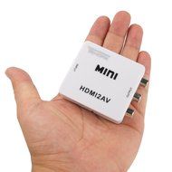 Tendak 1080P HDMI to AV 3RCA CVBs Composite Video Audio Converter Adapter Supporting PAL/NTSC with USB Charge... N4