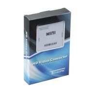 Tendak 1080P HDMI to AV 3RCA CVBs Composite Video Audio Converter Adapter Supporting PAL/NTSC with USB Charge... N7