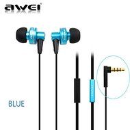 Awei ES-900i In-ear Headsets Stereo Sound Headphones For iPhone Color Golden