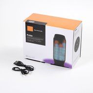 Portable Wireless Bluetooth Speaker Deep Bass Built-in Microphone Boombox 360 LED Lights Speakers Support U-disk... N4