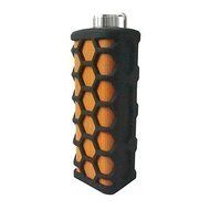 Bluetooth,Waterproof Indoor/ Outdoor Wireless Bluetooth Speakers, Built-In Microphone (Black/Orange) Rechargeable...