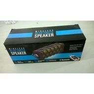 Bluetooth,Waterproof Indoor/ Outdoor Wireless Bluetooth Speakers, Built-In Microphone (Black/Orange) Rechargeable... N6