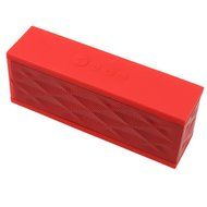 AGPtek Wireless Bluetooth Boombox Speaker w/ Microphone for MP3 PC iPhone iPod Samsung Mobile Phone - Red N4
