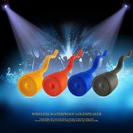 Bluetooth 4.0 Speakers Foldable Tadpole-shape Hook Suction Cup Sucker Mini HIFI Stereo Outdoor Travel Shower Bath... N3