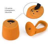 Bluetooth 4.0 Speakers Foldable Tadpole-shape Hook Suction Cup Sucker Mini HIFI Stereo Outdoor Travel Shower Bath... N5