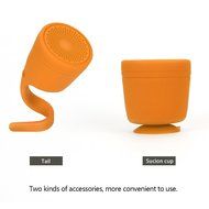 Bluetooth 4.0 Speakers Foldable Tadpole-shape Hook Suction Cup Sucker Mini HIFI Stereo Outdoor Travel Shower Bath... N6