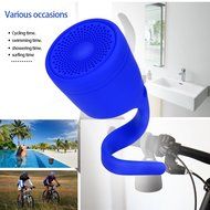 Bluetooth 4.0 Speakers Foldable Tadpole-shape Hook Suction Cup Sucker Mini HIFI Stereo Outdoor Travel Shower Bath... N18