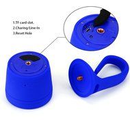 Bluetooth 4.0 Speakers Foldable Tadpole-shape Hook Suction Cup Sucker Mini HIFI Stereo Outdoor Travel Shower Bath... N19