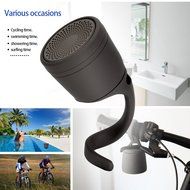 Bluetooth 4.0 Speakers Foldable Tadpole-shape Hook Suction Cup Sucker Mini HIFI Stereo Outdoor Travel Shower Bath... N29