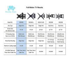 Mounting Dream MD2463 TV Monitor Wall Mount Bracket for most 10-26 Inch LED, LCD Flat Screen TV and Monitors,... N7