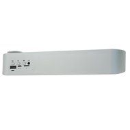 Portable Bluetooth Speaker, SORKER Slim 4 in 1 wireless speaker with adjustable EQ - Silver N5
