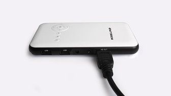 OVTECH Mini Smart Projector Android 4.4 Quad Core Portable DLP 8G with HDMI USB Speaker Bluetooth 4.0 Support...