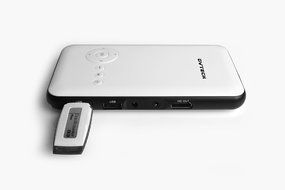 OVTECH Mini Smart Projector Android 4.4 Quad Core Portable DLP 8G with HDMI USB Speaker Bluetooth 4.0 Support... N2