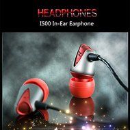 LENTION I500 In Ear Earphone Headphones 3.5MM Stereo With Remote Mic Control For iPhone Xoaomi Color Red N4