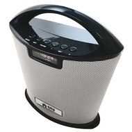 EMB Professional EURO8 Rechargeable Portable Bluetooth High-Definition Super Loud Boombox Speaker System w/ SD... N12