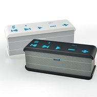 Bluetooth 4.0 Speaker Upgrade Version Stereo Speaker With Mic Support NFC Connection For Smart Phone Color Black