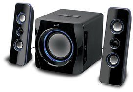 iLive Portable Wireless Speaker System with Built-In Subwoofer, 7.28 x 8.86 x 7.28 Inches, Black (iHB23B) N3