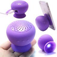 Sunbeauty&reg; Waterproof Mini Mushroom Wireless Bluetooth Speaker(purple) N4