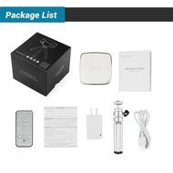 Lightwish White DLP Projector Mini Mobile Cubic Portable Wireless Home Cinema with Mini Tripod+Remote for Apple... N9