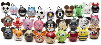 KitSound Mini Buddy Universal Speaker with 3.5mm Jack Compatible with Smartphones, Tablets and MP3 Devices - Pug N6