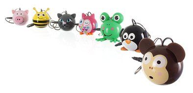 KitSound Mini Buddy Universal Speaker with 3.5mm Jack Compatible with Smartphones, Tablets and MP3 Devices - Pug N23