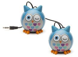 KitSound Mini Buddy Universal Speaker with 3.5mm Jack Compatible with Smartphones, Tablets and MP3 Devices - Pug N26